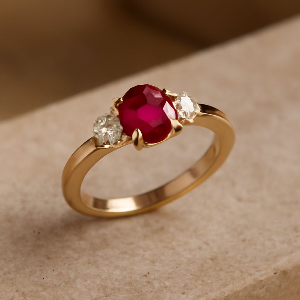 Ruby Engagement Rings: Ruby and Diamond Ring Buying Guide