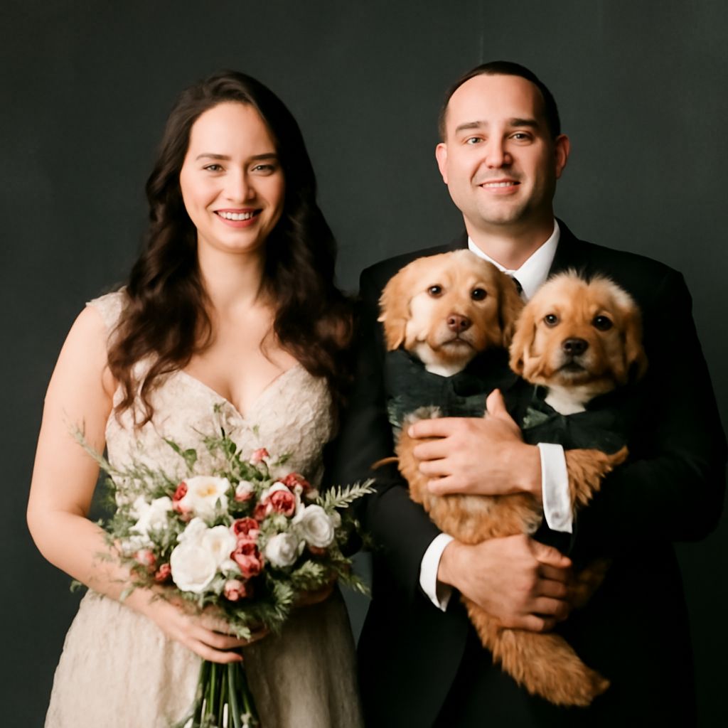 Engagement Photos with Dogs, Formal Styles, and Palace of Fine Arts Sessions
