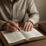Hebrews 7 commentary and vintage moissanite engagement rings