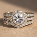 Cubic zirconia engagement rings and cz engagement rings that look real