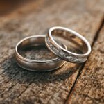 Matching engagement rings and couples engagement rings